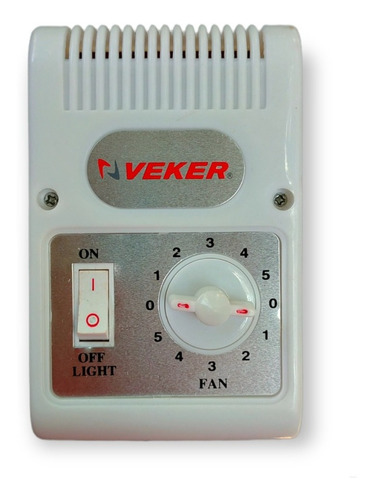 Pack 2pzs Control Veker Con Luz De 5 Velocidades