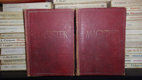 Magister - Tomos 1 + 2 - Novisima Enciclopedia Ilustrada