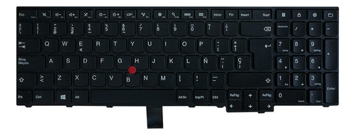 Teclado Lenovo LEE531ES Para E531 E540 L540 T540 T550 W540 W550s Español Color Negro