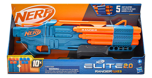 Nerf Elite 2.0 Ranger Pd-5 10 Dardos Hasbro
