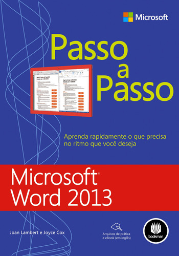 Microsoft Word 2013, de Lambert, Joan. Série Microsoft Editora BOOKMAN COMPANHIA EDITORA LTDA.,Microsoft / O, capa mole em português, 2013