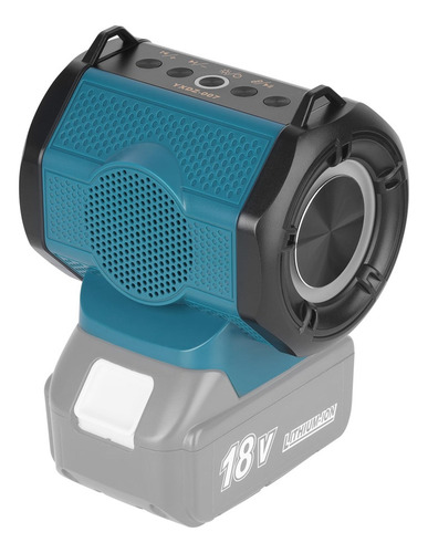 Altavoz Inalámbrico Portátil Compatible Con Baterías De 18v