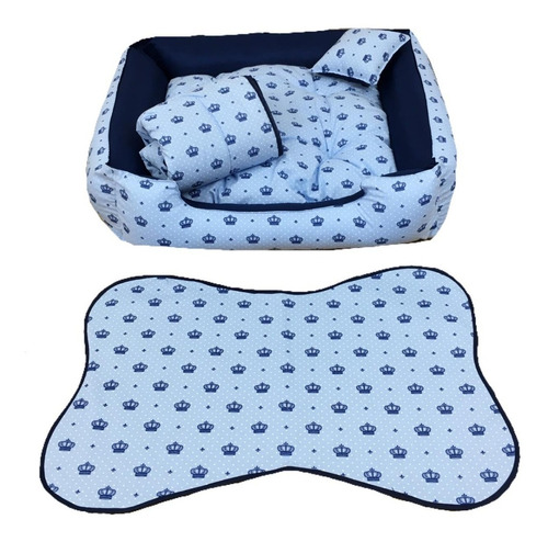 Kit Cama Pets Edredom + Tapete 60cm X 60cm Frete Grátis