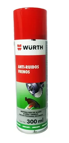 Aditivo En Spray Antiruido Para Frenos Würth