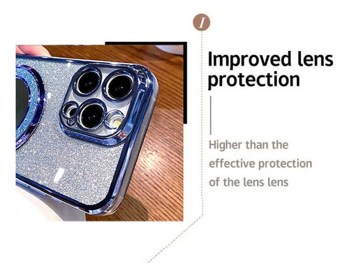 Zy 1pcs Funda Para Xiaomi Poco C75 14c Espejo De Polvo Flash