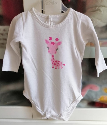 Body Manga Larga Minimimo Mimo - Talle M (6-9 Meses)