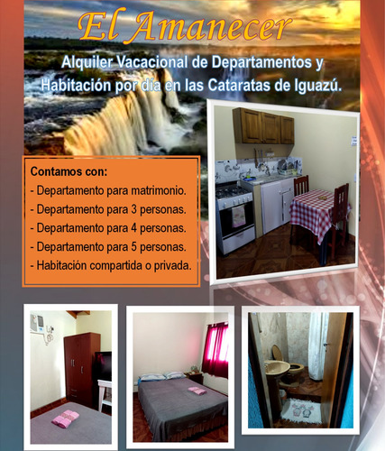 Imagen 1 de 15 de Alojamiento Temporal En Las Cataratas Del Iguazú