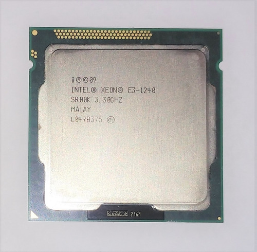 Procesador Xeon E3-1240 Símil Corei7, 4n.8h. 3.7ghz, Lga1155