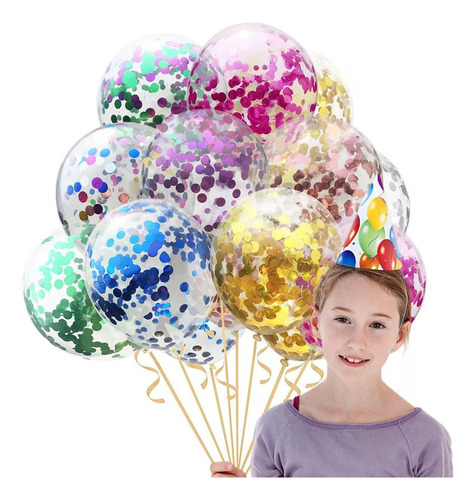 50 Globos Bobo  Globos Burbuja Ballón Pvc 18in Transparente