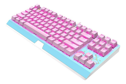 Razer Hello Kitty 87 Teclas Retroiluminación De Teclado Con