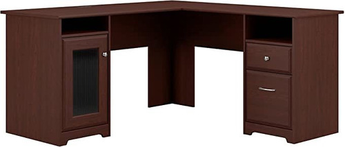 Bush Furniture Cabot - Escritorio Para Computadora En Forma.