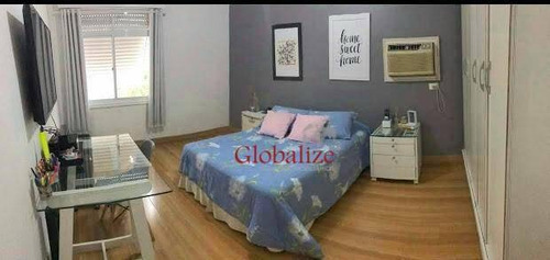 Imagem 7 de 21 de Apartamento À Venda, 105 M² Por R$ 409.000,00 - Campo Grande - Santos/sp - Ap0308