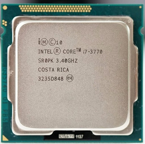 Procesador Intel Core I7 3770 3.4 Mhz Hasta 3.9 Ivy Bridge