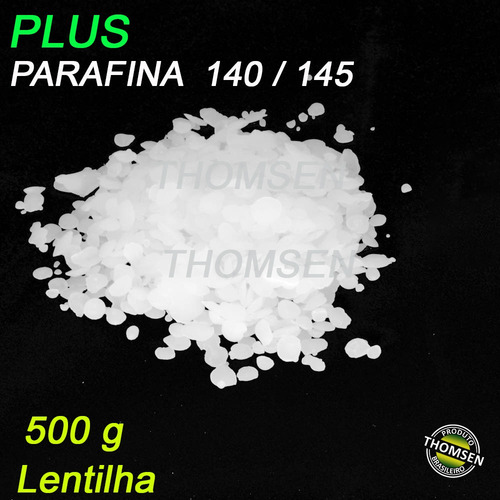 500 Gramas - Parafina Plus 140 145 Lentilha P Velas