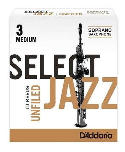 Cañas Sax Soprano Daddario Select Jazz - Unfiled