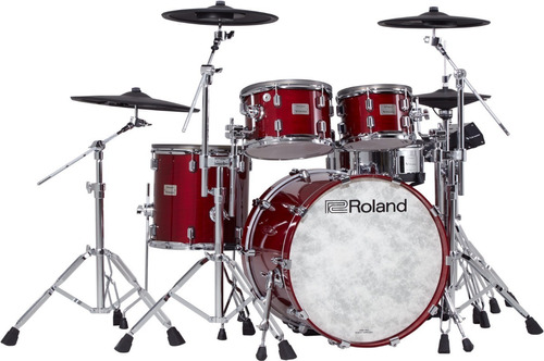 Bateria Electronica Roland V Drums Vad706 Gloss Cherry