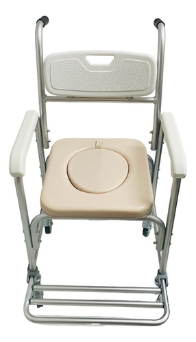 Cadeira De Banho Alumínio Até 100kg Modelo S40 Supermedy