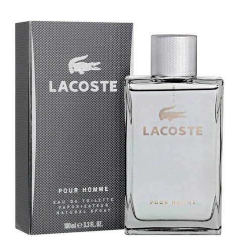 Lacoste Grey Pour Homme Edt, 100 ml, para hombre