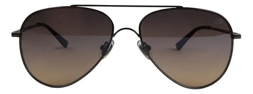Gafas de sol Mormaii M0149 con montura gris oscuro, lente marrón varilla, diseño de aviador