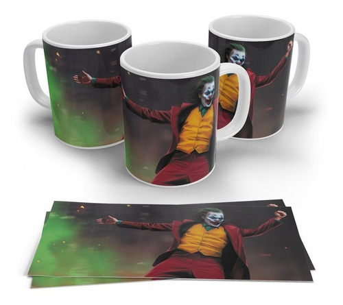 Taza Ceramica Sublimada El Guason Joker #409