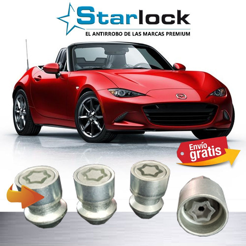 Tuercas Starlock Mazda Mx5 Original Con Envio