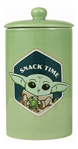 Star Wars The Mandalorian Snack Time Dog Treat Jar | 10 X 5