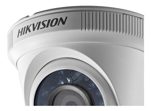 Cámara Domo Hikvision Hd 1080p 2mp Exterior Ip66 25m Metal