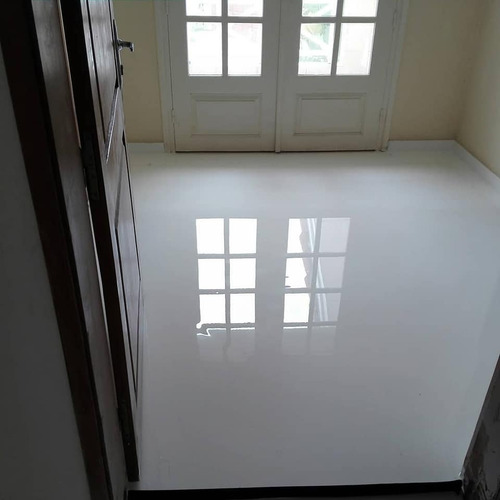Porcelanato Líquido Blanco 3.0kg Autonivelante Cristal Acabado Brillante