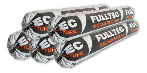 5und Sello Silicona Estructural Fulltec Negro 600ml