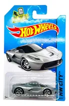 Comprar Hot Wheels Ferrari Laferrari Con Protector Escala 1:64 Plata Plateado