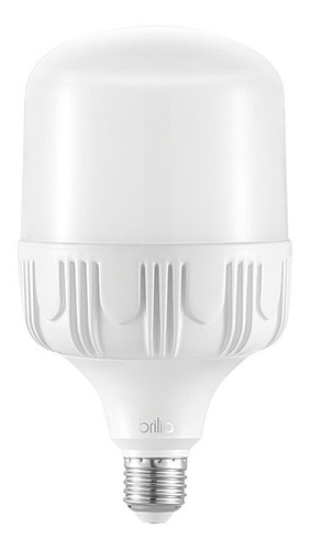 Lâmpada Bulbo Led Alta Potência 40w E27 Branco Frio Brilia Cor da luz Branco Frio 6500k Bivolt