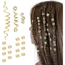 Comprar Frdtluthw 18pcs Accesorios Para El Cabello Loc Joyas 1msp8