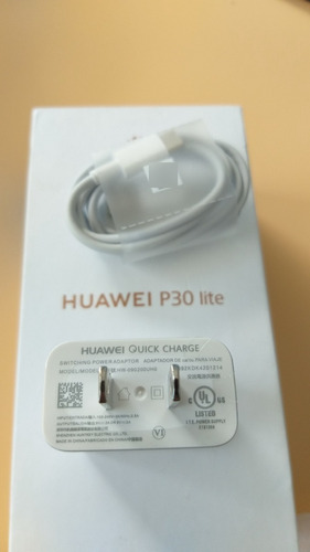 Cargador Quick Charge Huawei P30 Lite  Tipo C 100% Original 