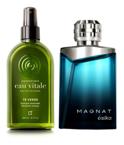 Perfume Magnat + Eau Vitale Te Verde - mL a $580