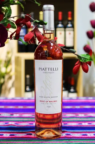 Vino Malbec Rose Piattelli Vinos Finos Belgrano Primo Mason