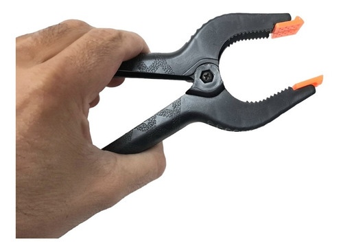 Imagen 2 de 3 de Pinza Plastica De Mano 6 Pulgadas Clip Clamps Z Obelisco