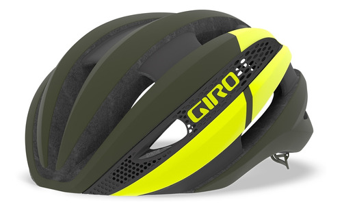 Casco Giro Synthe Mips Mat Olive Citron