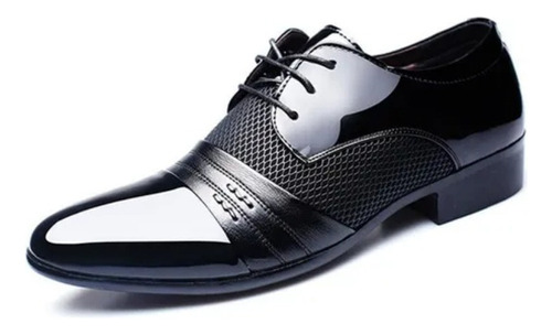 Zapatos Caballero Formales Casuales 659 Negros Para Hombre