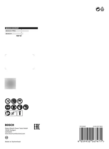Disco Bosch Expert Carbide 125mm