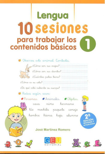 10 Sesiones Para Trabajar Contenidos Basicos 1 2ªed - Jo...