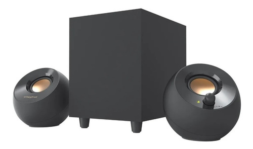 Parlantes Creative Pebble Plus 2.1 Altavoces De Escritorio