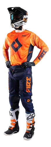 Conjunto Enduro Motocross Mx Delta Fire