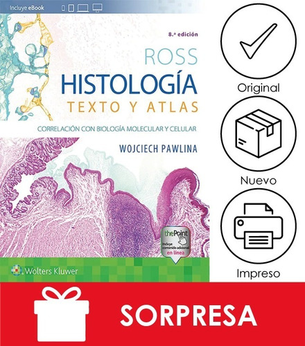 Ross / Histología + Pluma Hueso Regalo