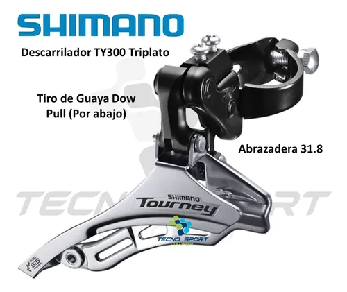 Descarrilador Shimano Tourney Ty300 Triplato Bicicleta Mtb