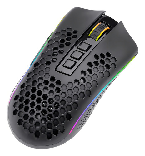 Mouse Gamer Inalámbrico Redragon Storm Pro M808-ks Negro Col Black