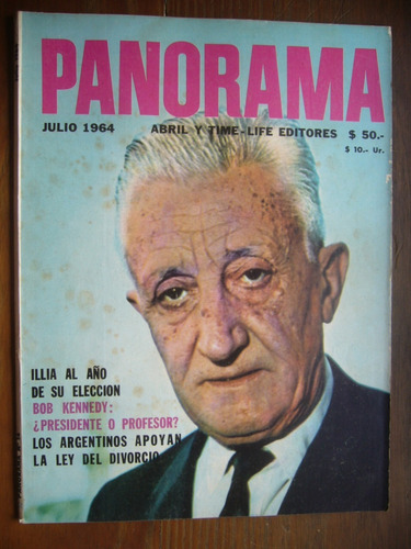 Revista Panorama 14 / 1964 / Spilimbergo Illia Bob Kennedy