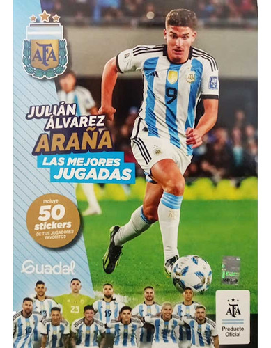 Julian Alvarez Araña Las Mejores Jugadas (50 Stickers Person