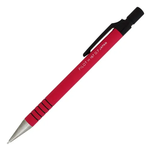 Lapiz Mecánico Portaminas Pilot H-167 0,7 Mm Punta De Metal Color Rojo