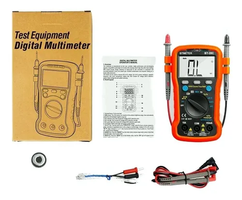 comprar Multimetro Digital Btmeter Bt-39c True Rms Auto-rango