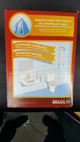 Imagen 5 de 7 de Calentador / Calefón Eléctrico 4t Astra 220v 10500w
